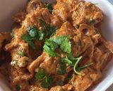A picture of step 4 of Chicken tika masala.