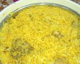 A picture of step 6 of Chicken pulao.