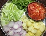A picture of step 2 of Veg Cheese Grill Sandwich.