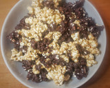 Foto del paso 11 de la receta: Palomitas dulces de chocolate y crema de cacahuete
