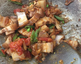 A picture of step 3 of Curry pork stew.
