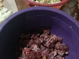 Daging teriyaki kembang kol