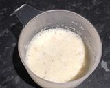 A picture of step 2 of Persimmon panna cotta.