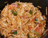 A picture of step 7 of Veg Chowmein.