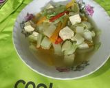 Foto langkah ke 4 dari resep Tumis Tahu Sayur.