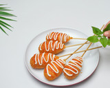 Foto langkah ke 7 dari resep Corndog Ekonomis Rp. 2000.