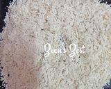 A picture of step 1 of Oven Roasted Flattened Rice or Poha.