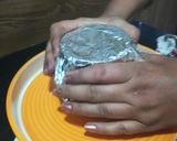 A picture of step 3 of Smoked Masala chaas.