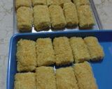 Foto langkah ke 3 dari resep Risoles ragout macaroni isi keju mozzarella.