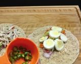 A picture of step 3 of 2 Easy Weightloss Oats Wrap.