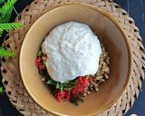 A picture of step 4 of Jowar Curd Bowl - South Indian Style.