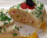 Foto del paso 6 de la receta: Brazo gitano salado -con bizcocho-