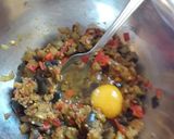 Foto del paso 3 de la receta Hamburguesa de berenjena y pimiento de piquillo