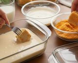 Foto langkah ke 3 dari resep Nugget Ayam Sayur Pelangi (Stok Sahur Sat-Set & Sehat).