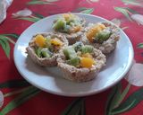 Foto del paso 2 de la receta: Tarteletas de avena frescas y saludables (sin horno)