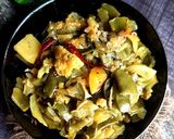 নিরামিষ। রেসিপির ধাপ 5 ছবি