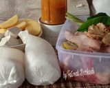 Foto langkah ke 1 dari resep Opor Ayam Kentang Tahu Pedas.