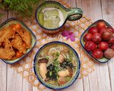 Hình bước làm 5 của món Cơm nhà nhiều màu sắc hài hòa