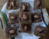 A picture of step 4 of Besan Burfi.
