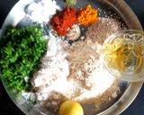 A picture of step 1 of Besan Methi Crispy Muthiya.