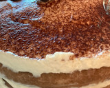Foto del paso 10 de la receta: Tarta con tortitas y tiramisú