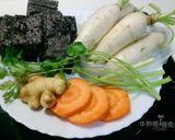 鵝米血湯【電鍋料理】的食譜步驟1照片