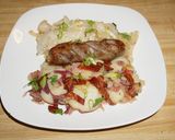 Foto del paso 2 de la receta: BRATWURSTS CON ENSALADA DE PAPA BAVARIA Y GUISO DE REPOLLO BAVARIA. JON STYLE