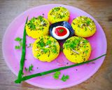 इन्स्टंट वाटी ढोकळा (dhokla recipe in marathi) रेसिपी स्टेप 2 फोटो 
