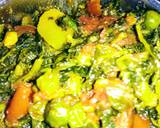 Methi Peas aloo in garlic and tomato gravy recipe step 2 photo