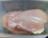 Foto del paso 1 de la receta: Salsa de pollo y 4 quesos