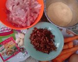 Foto langkah ke 1 dari resep 62.Nugget Ayam Wortel.