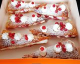 Une image de l'étape 7 de Feuilletés triangles gourmands chantilly framboises 😋#janvier.