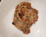 A picture of step 2 of Vegan potatoes green onion pancakes.
