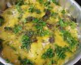 A picture of step 3 of Khaman dhokla.