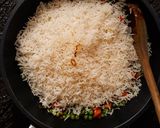 A picture of step 7 of Vegetable Pulao.