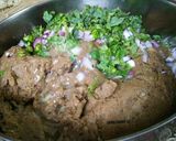 A picture of step 3 of Shami kabab.