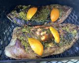 A picture of step 3 of California Farm Harissa BBQ Ribs.