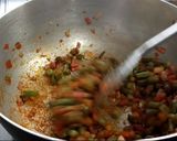 A picture of step 1 of Colourful Pulao.