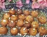 A picture of step 3 of Bread Gulab Jamuns.