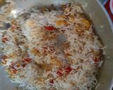 A picture of step 5 of Boiled veg rice.