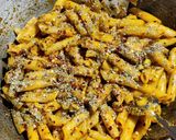 A picture of step 3 of Creamy pasta.