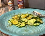 A picture of step 4 of Japanese Cucumber Salad.