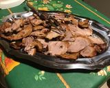 Une image de l'étape 9 de Gigot d'agneau mariné, ail fumé.