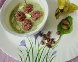 A picture of step 5 of Peanut Lollypops in Banana Spinach Rabdi.