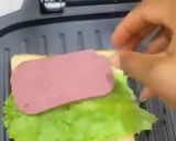 A picture of step 6 of Luncheon sandwich.