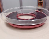 Foto del paso 3 de la receta: Corona de mousse de chocolate con leche, mousse de frambuesa y mermelada de arándanos