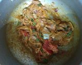 A picture of step 4 of Coconut chicken Gravy.