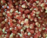 A picture of step 16 of Cheese Cake with Pomegranate compote.