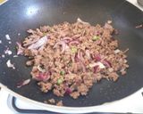 A picture of step 3 of Sloppy Joe.