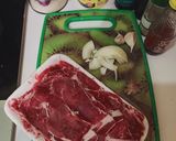 Foto langkah ke 1 dari resep Beef Yakiniku ala Yoshinoya.